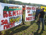 Benken 2008 - Kundgebung gegen das Atommülllager
